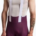Pantaloncini da ciclismo uomo Rapha Brevet Element Cargo Bib Shorts plum/white 3