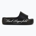Infradito donna KARL LAGERFELD Kobo II Hotel Logo nero eco eva