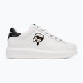 Scarpe da donna KARL LAGERFELD Kapri Nft Lo Lace in pelle bianca 2