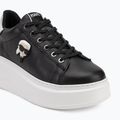 Scarpe da donna KARL LAGERFELD Anakapri Nft in pelle nera 7