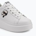 Scarpe da donna KARL LAGERFELD Anakapri Nft in pelle bianca 7