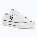 KARL LAGERFELD scarpe donna Kampus Max Nft tela bianca