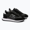 KARL LAGERFELD scarpe da donna Kairo Kl Sidetrim pelle nera/textille 2
