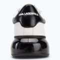 KARL LAGERFELD scarpe da uomo Kapri Kushion Outline Nft pelle bianca/nero 6