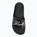 KARL LAGERFELD infradito donna Kondo 2.0 Signia gomma nera 5