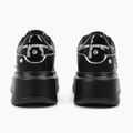 KARL LAGERFELD scarpe da donna Anakapri Autograph Studs pelle nera c/argento 2