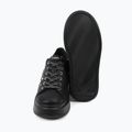 KARL LAGERFELD scarpe da donna Anakapri Autograph Studs pelle nera c/argento 3