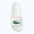 Infradito Lacoste uomo 45CMA0002 bianco/verde 5