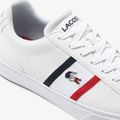 Scarpe Lacoste da uomo 45CMA0055 bianco/navy/rosso 12
