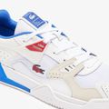 Scarpe Lacoste uomo 47SMA0095 bianco / rosso / blu 6