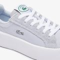 Scarpe Lacoste da donna 47SFA0084 blu chiaro / bianco 8