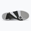 Scarpe Lacoste Lineshot da uomo con colletto a contrasto in pelle bianco/nero 4