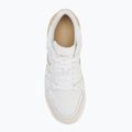 Scarpe Lacoste donna L002 Evo Monograms bianco / marrone chiaro 5