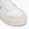 Scarpe Lacoste donna L002 Evo Monograms bianco / marrone chiaro 7