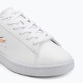 Scarpe per bambini Lacoste Carnaby Jr white/light pink 7