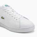 Scarpe da uomo Lacoste Carnaby Cup white/white 7