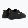 Scarpe da donna Lacoste Court Ace Leather black/gold 3