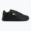 Scarpe da donna Lacoste Court Ace Leather black/gold 2