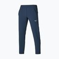 Pantaloni Mizuno Paris Athlete da uomo, blu, da concorso