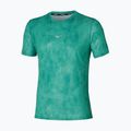 Maglietta da corsa Mizuno Impulse Core Graphic Tee evergreen da uomo