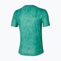 Maglietta da corsa Mizuno Impulse Core Graphic Tee evergreen da uomo 2