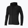 Giacca da corsa Mizuno Warmalite Hybrid Full Zip da uomo, nero