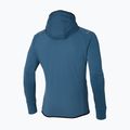 Giacca da corsa Mizuno Warmalite Hybrid Full Zip blu ala verde acqua da uomo 2