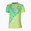 Maglietta da tennis da uomo Mizuno Mugen Shadow Graphic Tee neo lime