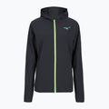 Giacca da tennis da donna Mizuno Mugen con cappuccio nero