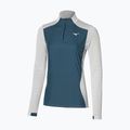 Donna running Longsleeve Mizuno Hybrid nimbus cloud