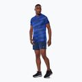 Maglietta da corsa da uomo Mizuno DryAeroFlow Graphic Tee blu riflesso 2
