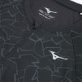 Maglietta da corsa Mizuno Graphic Trail Tee uomo nero 3