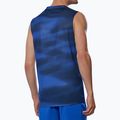 Maglietta da running da uomo Mizuno Core Graphic senza maniche blu reflex 3
