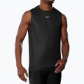Uomo Mizuno Core Graphic Maglietta da running senza maniche nera oni