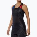 Canotta da corsa donna Mizuno DryAeroFlow Graphic Tank rosso oni