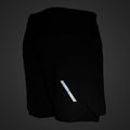 Pantaloncini da corsa Mizuno Trail ER 2IN1 da uomo, nero 7