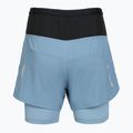 Pantaloncini da corsa da donna Mizuno Trail ER 2IN1 citadel 2