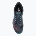 Uomo Mizuno Wave Exceed Light 2 Padel salute / ibisco / blu smalto padel scarpe 5