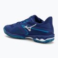 Scarpe da tennis da uomo Mizuno Wave Exceed Light 2 CC blu bellwether/bianco/blu fjord 3