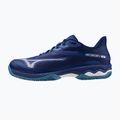 Scarpe da tennis da uomo Mizuno Wave Exceed Light 2 CC blu bellwether/bianco/blu fjord 8