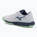 Scarpe da tennis da uomo Mizuno Wave Enforce Court CC bianco/ indaco vintage/ neo mint 3