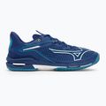 Scarpe da tennis da uomo Mizuno Wave Exceed Tour 6 CC blu bellwether/bianco/blu fjord 2