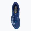 Scarpe da tennis da uomo Mizuno Wave Exceed Tour 6 CC blu bellwether/bianco/blu fjord 5