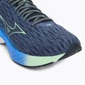 Scarpe da corsa da uomo Mizuno Wave Rider 28 vintage indigo/neo mint/blu di frontiera 7