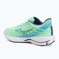 Scarpe da corsa da uomo Mizuno Wave Rider 28 neo menta/blu di frontiera/vintage 3