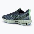 Scarpe da corsa da uomo Mizuno Wave Rider GTX 2 vintage indigo / neo mint / front blue 3