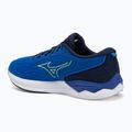 Scarpe da corsa da uomo Mizuno Wave Revolt 3 Reflex blu c/geco verde/peacoat 3