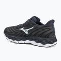 Scarpe da corsa da donna Mizuno Wave Sky 8 nero/bianco/india ink 3