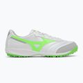 Scarpe da calcio Mizuno Morelia Sala Pro TF uomo bianco/verde neon/argento galassia 2