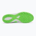Scarpe da calcio Mizuno Morelia Sala Pro TF uomo bianco/verde neon/argento galassia 4